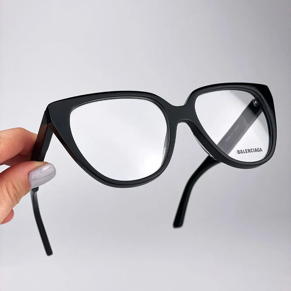Balenciaga Everyday BB0129O 001 Eyeglasses Black Women